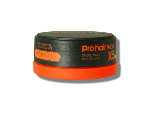 Morfose Pro Hair Wax X5 Strong Hold Orange - 150ml