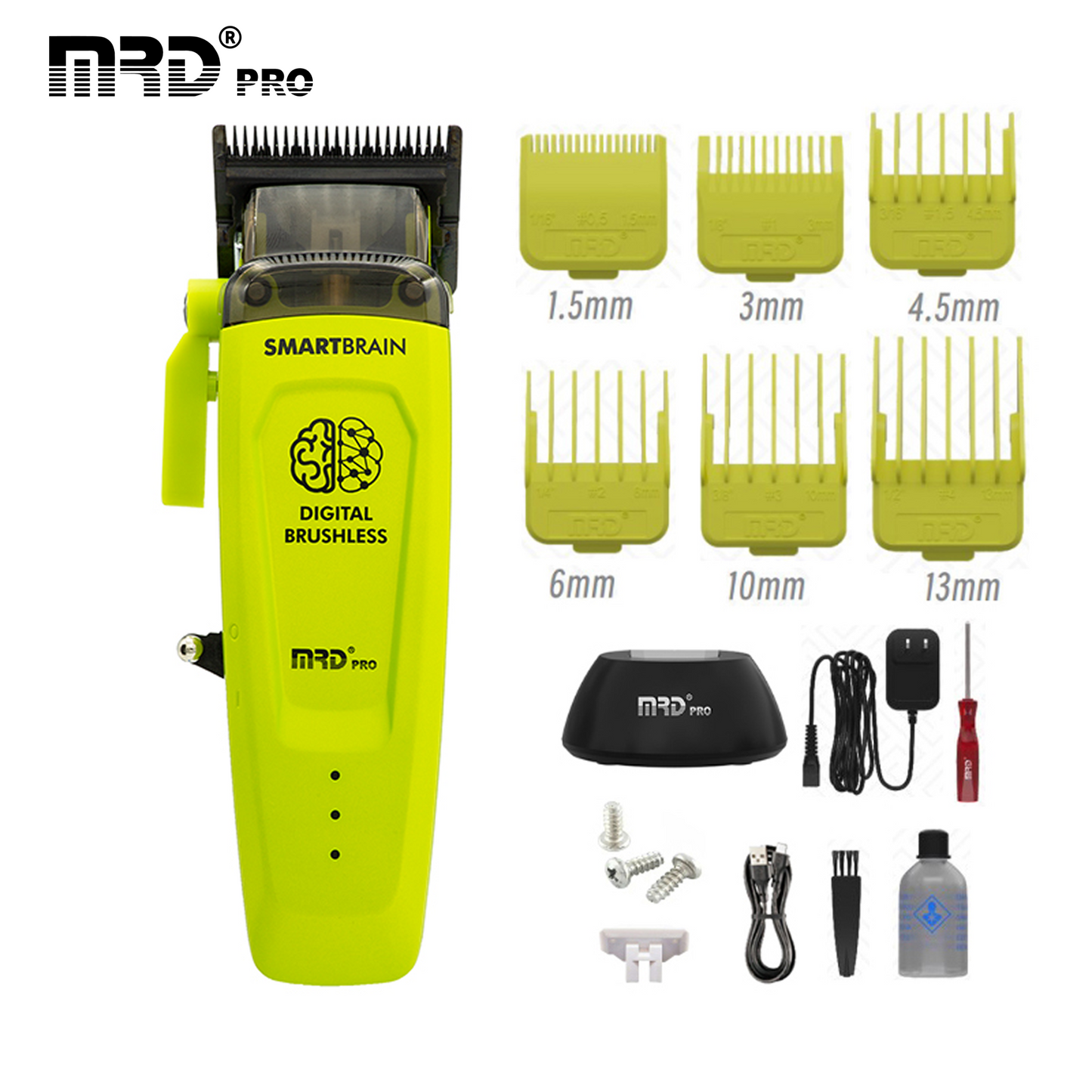 MRD Pro Smart Brain HC 90-4 Hårtrimmer – Intelligent Teknik
