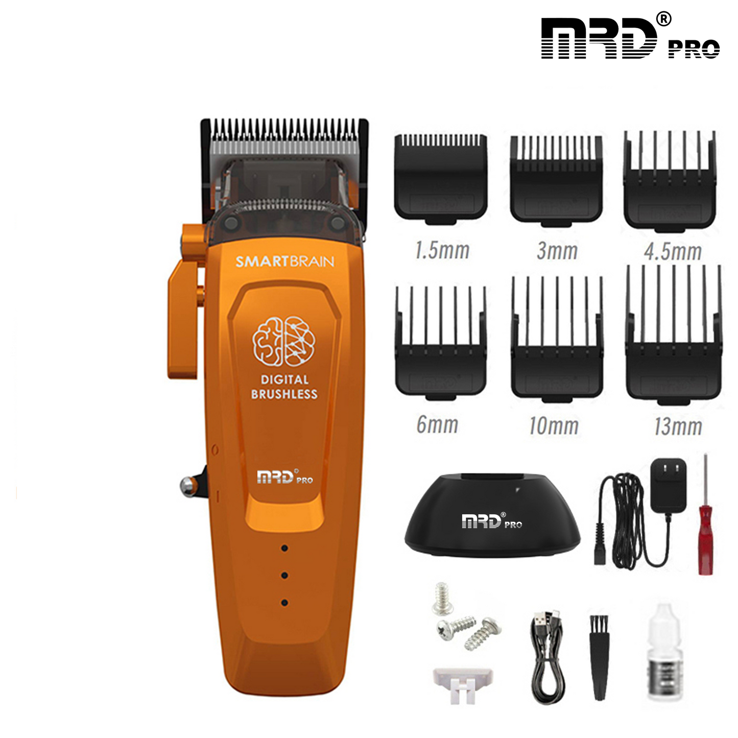 MRD Pro Smart Brain HC 90-4 Hårklippare i Orange