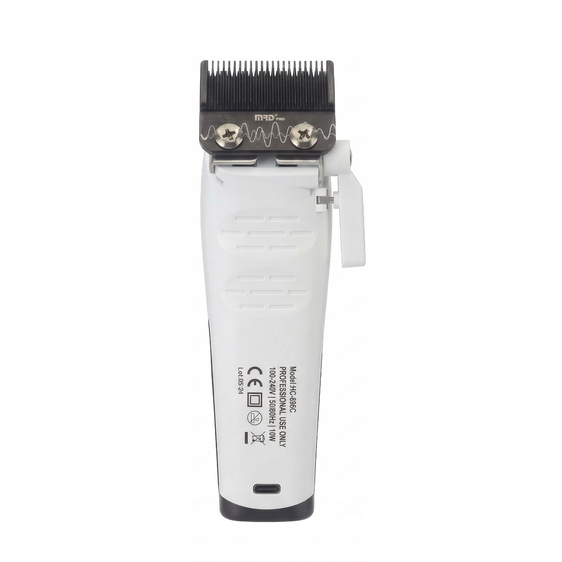 MRD Pro HC-999 XPRO-WHITE Hårklippare, Professionell