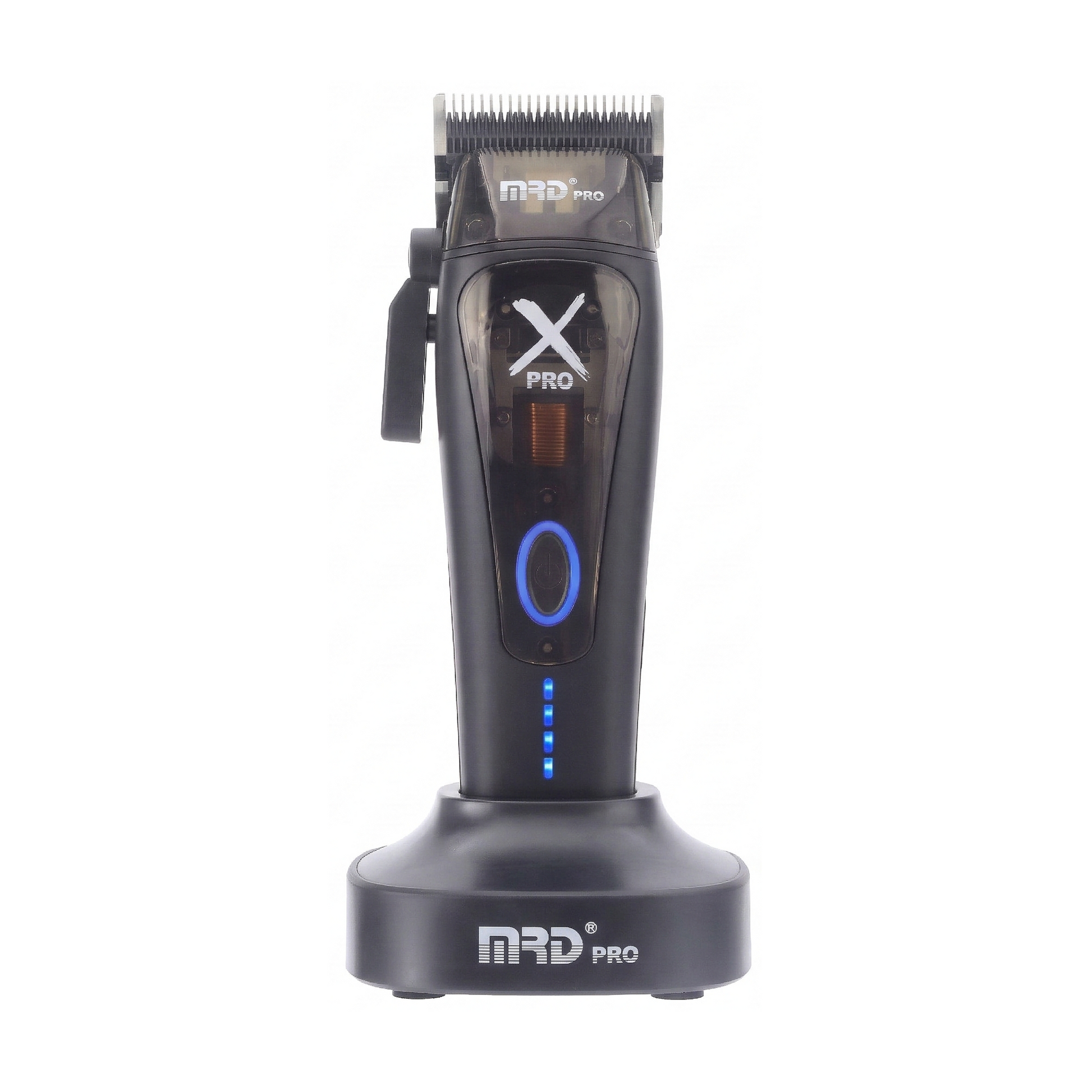 MRD Pro HC-999 XPRO-BLACK Professionell Hårtrimmer, Justerbart Blad