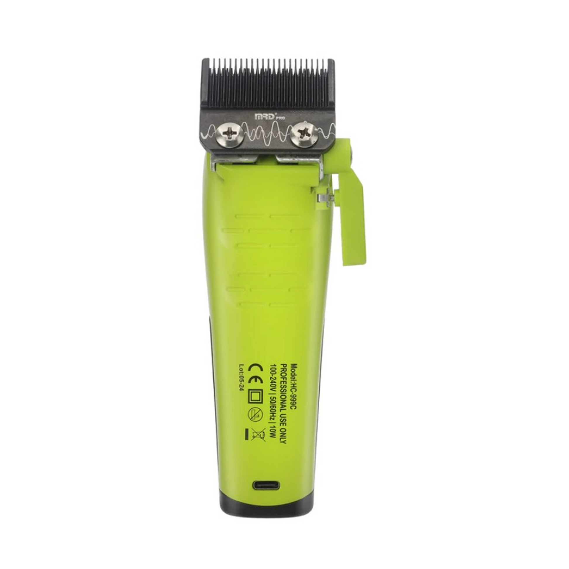 MRD Pro HC-999 XPRO-GREEN Professionell Hårtrimmer Med Vector-Motor