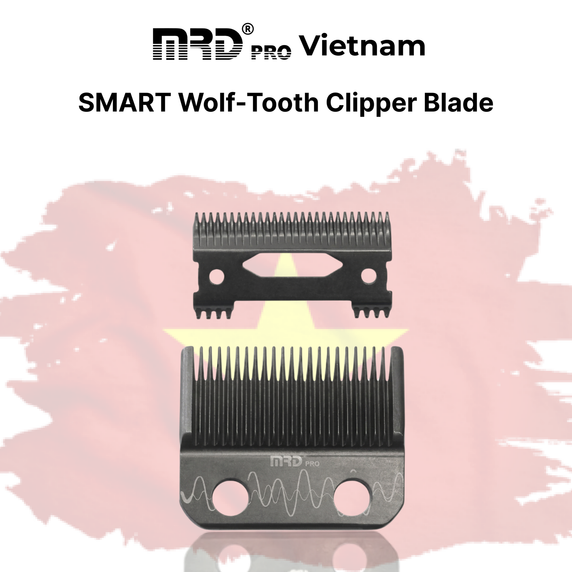 MRD Pro Smart Brain HC 90-4 Hårklippare i Burgunder