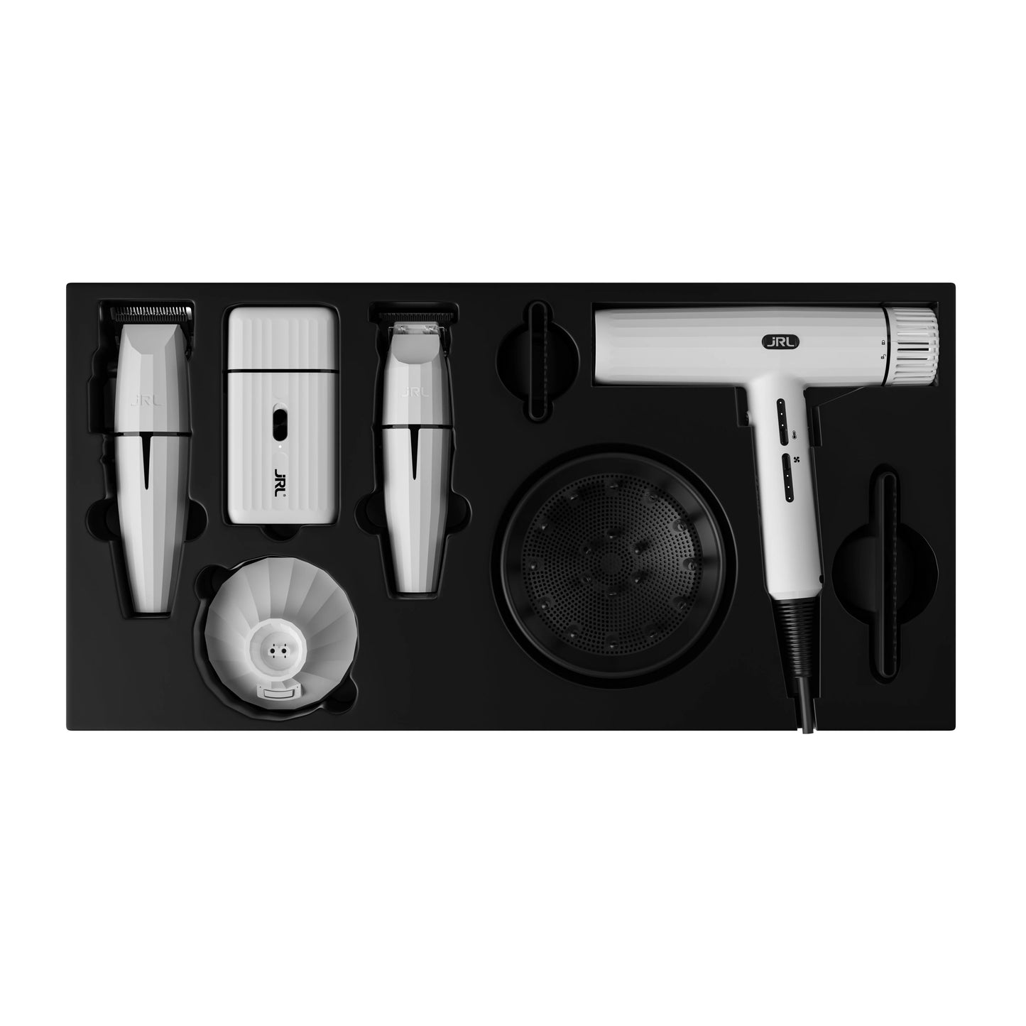 JRL Ghost Collection #3 - Clipper, Trimmer, Shaver & Forte Pro Dryer