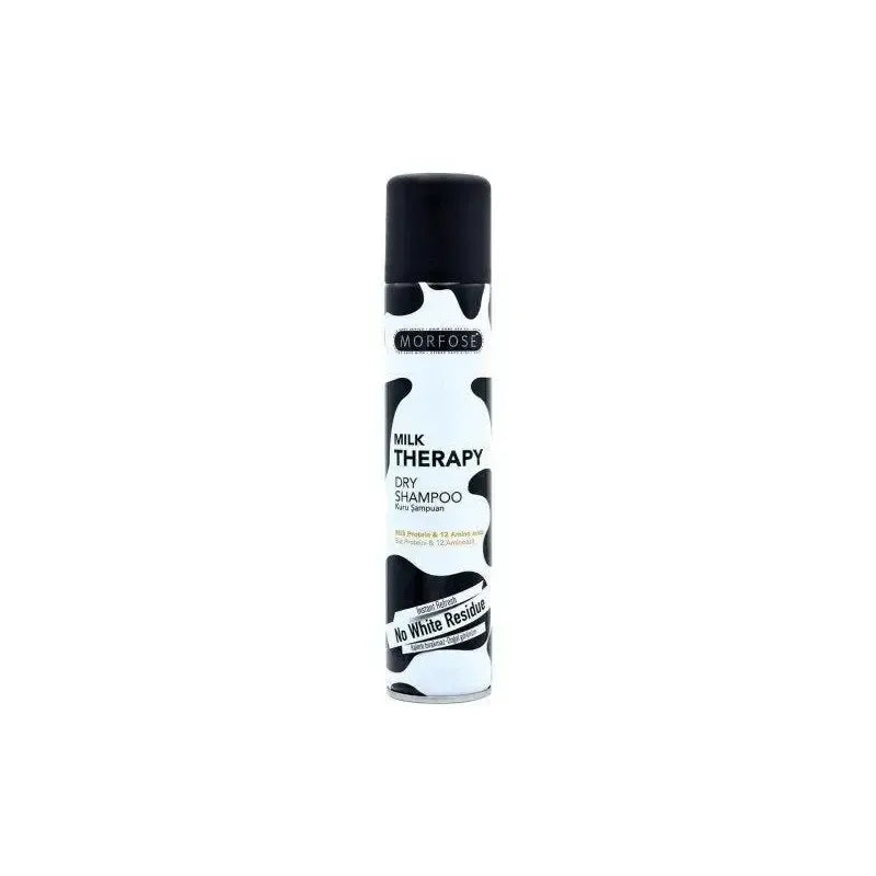 Morfose Milk Therapy Dry Shampoo: 200ml Instant Freshness, Volume, & Clean Feel