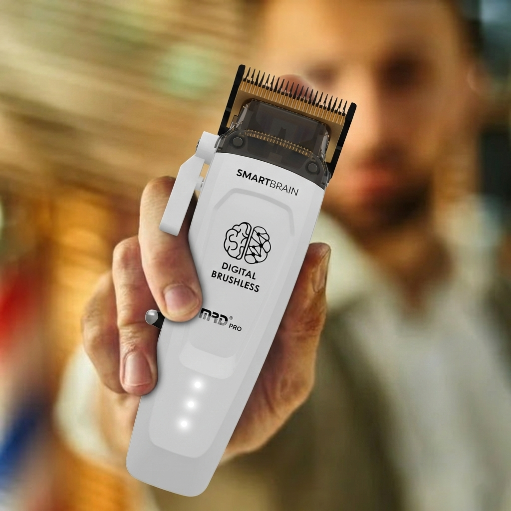 MRD Pro Smart Brain HC 90-4 Hårklippare - Intelligent Vit