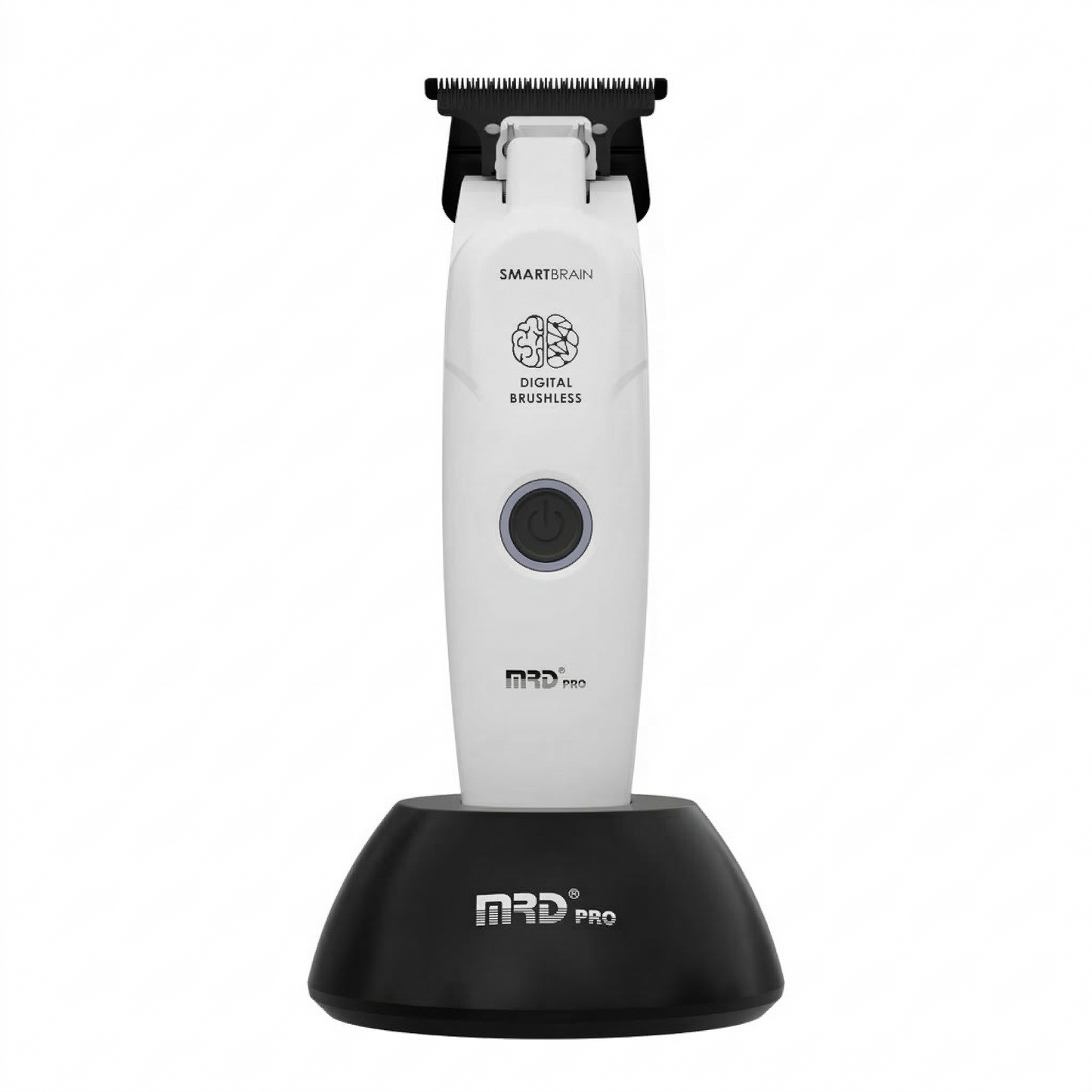 MRD Pro GMT 3969ST-WHITE Kanttrimmer med Ultra-närgående Roterande Motor