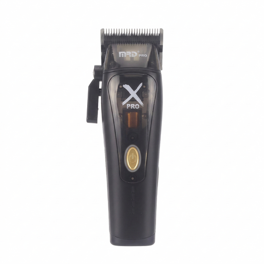 MRD Pro HC-999 XPRO-BLACK Professionell Hårtrimmer, Justerbart Blad