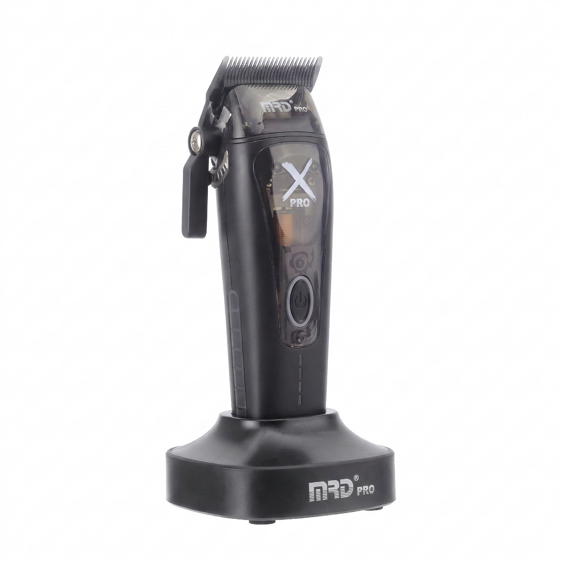 MRD Pro HC-999 XPRO-BLACK Professionell Hårtrimmer, Justerbart Blad