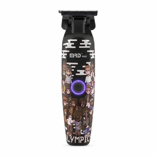 MRD Pro GMT 3969ST Limited Hårtrimmer, Professionell Borstlös Motor, Svart