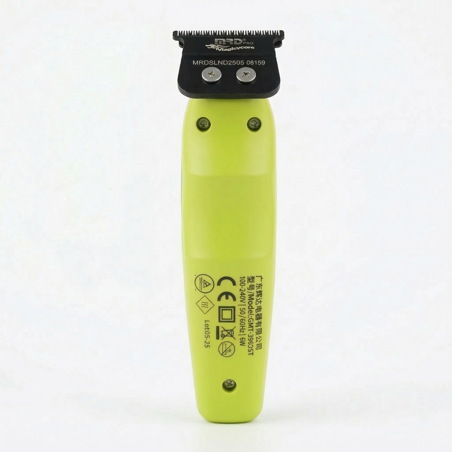 MRD Pro GMT 3969ST-GREEN Professionell Hårtrimmer för Precisionsklippning och Styling