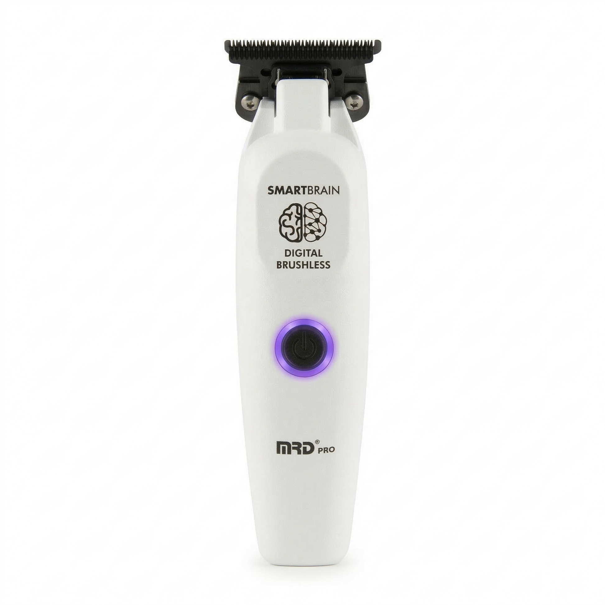 MRD Pro GMT 3969ST-WHITE Kanttrimmer med Ultra-närgående Roterande Motor