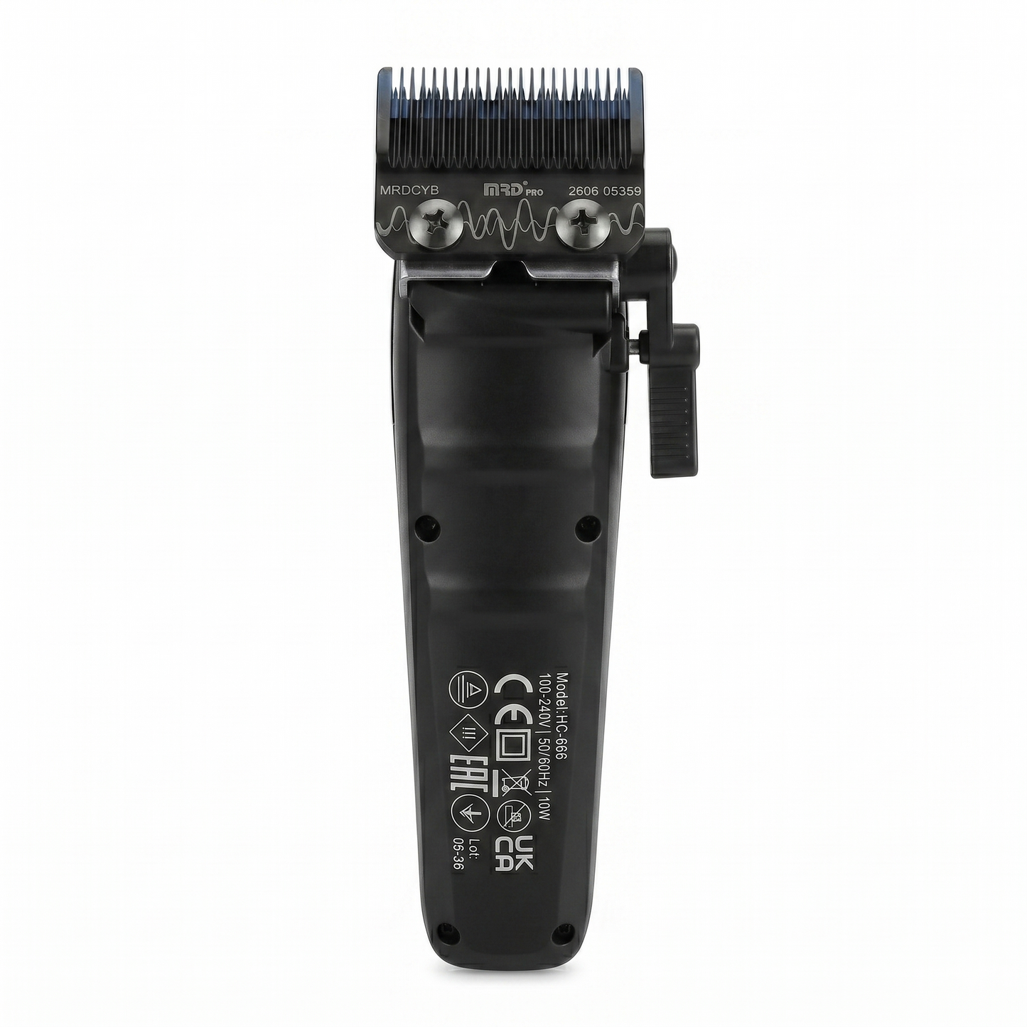 MRD Pro Cyborg Pro 2026 Trådlös Hårtrimmer i Metall