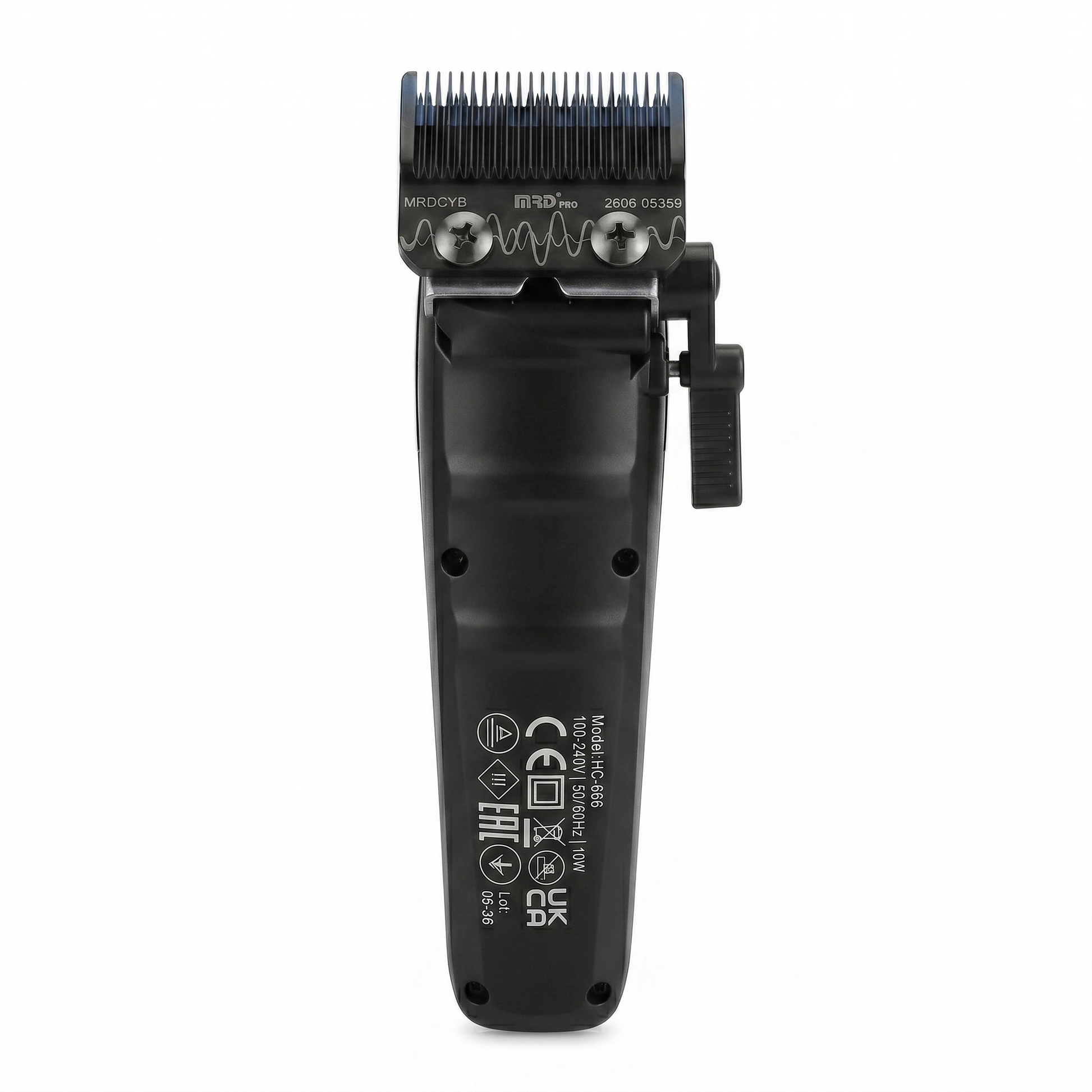 MRD Pro Cyborg Pro 2026 Trådlös Hårtrimmer i Metall