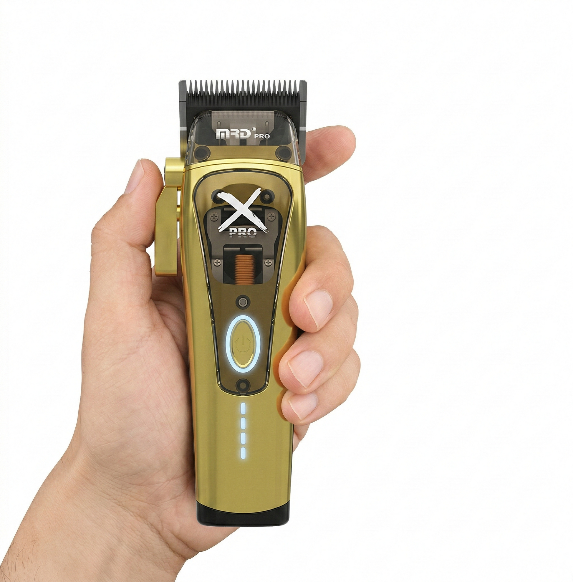 MRD Pro HC-999 XPRO-GOLD Professionell Hårklippare med DLC-skär