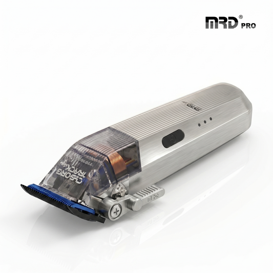 MRD Pro Cyborg Pro 2026 Hårtrimmer i Full Metall, Silver