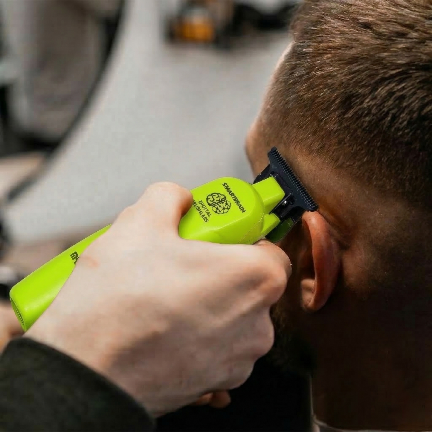 MRD Pro GMT 3969ST-GREEN Professionell Hårtrimmer för Precisionsklippning och Styling