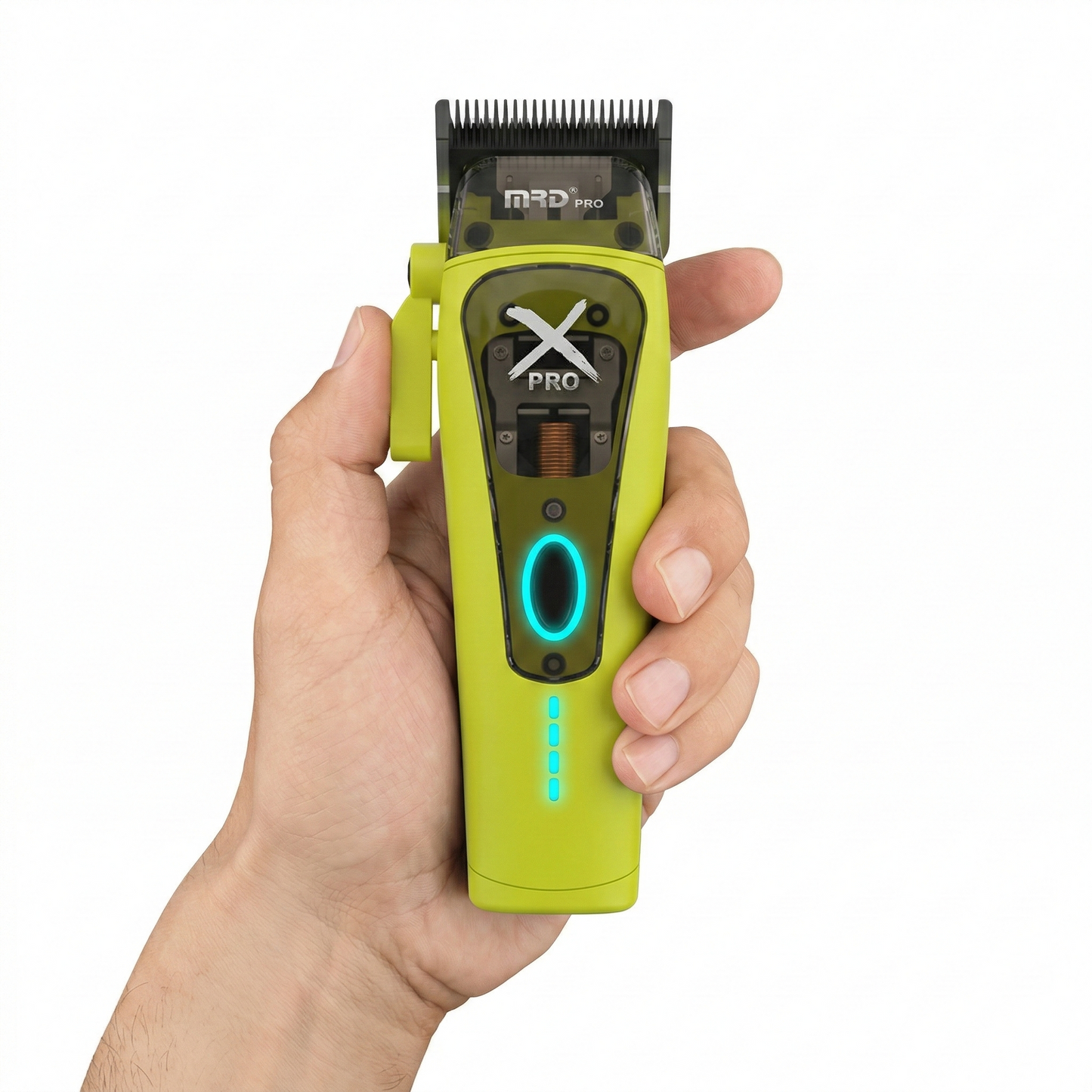 MRD Pro HC-999 XPRO-GREEN Professionell Hårtrimmer Med Vector-Motor