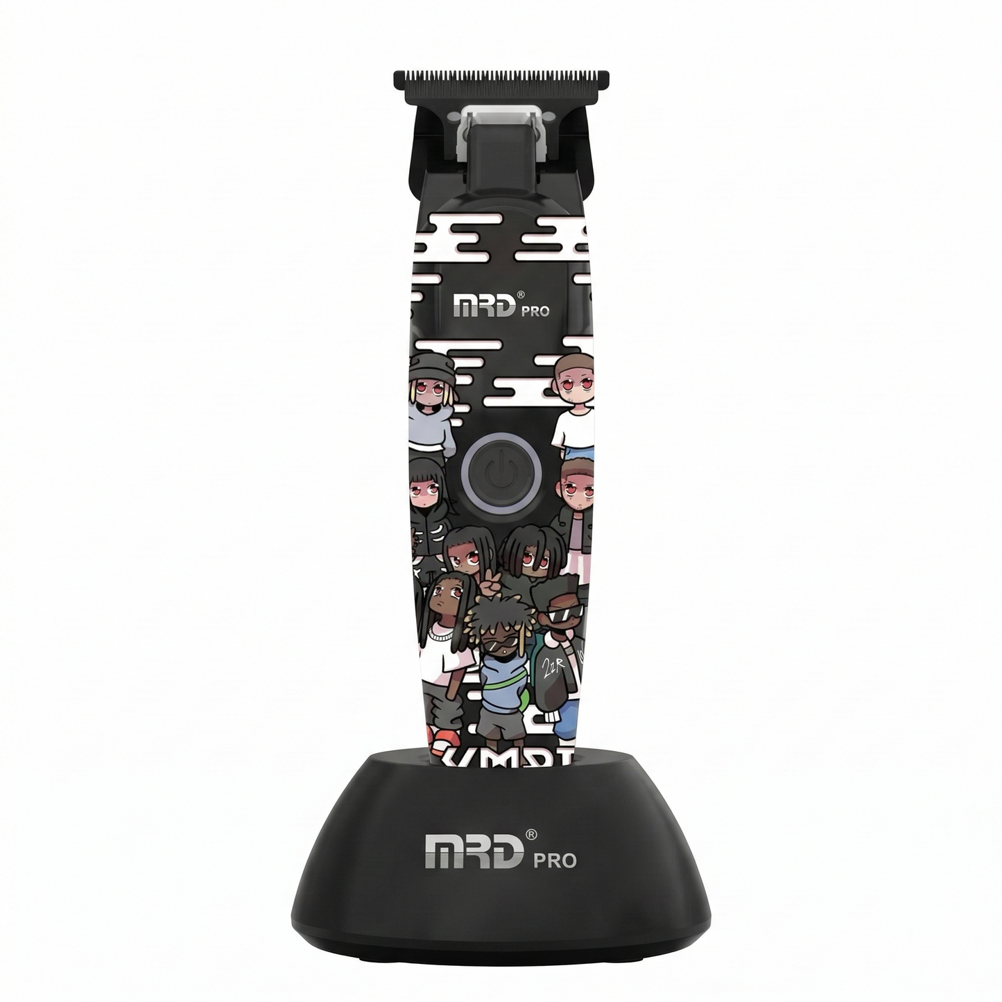 MRD Pro GMT 3969ST Limited Hårtrimmer, Professionell Borstlös Motor, Svart