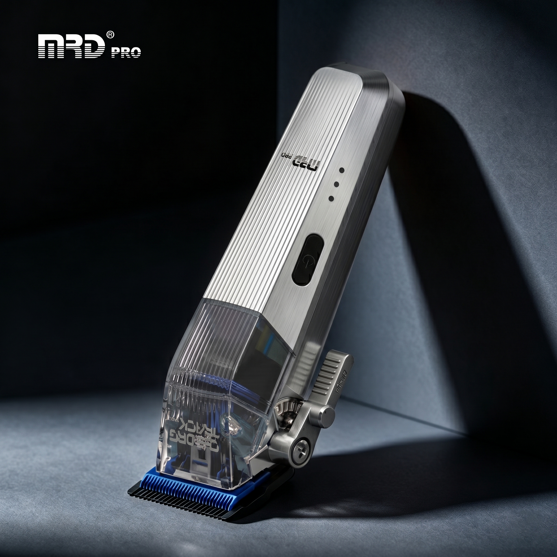 MRD Pro Cyborg Pro 2026 Hårtrimmer i Full Metall, Silver
