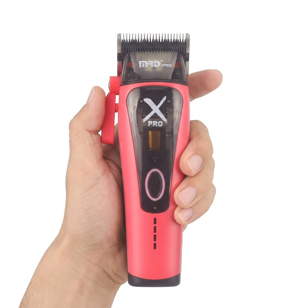 MRD Pro HC-999 XPRO-PINK Professionell Hårtrimmer med Vector-Motor och DLC-Blad