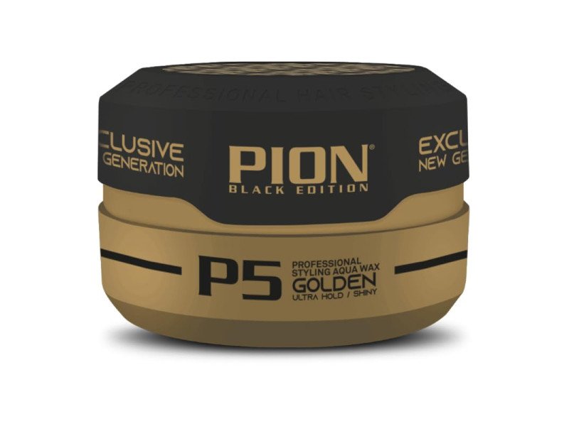Pion Rainbow Edition Professional Styling Aqua Wax Golden P5 - 150ml