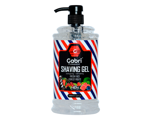 Gabri Professional - Shaving Gel With Forest Fruits Fragrance 1000ml (1Stück)