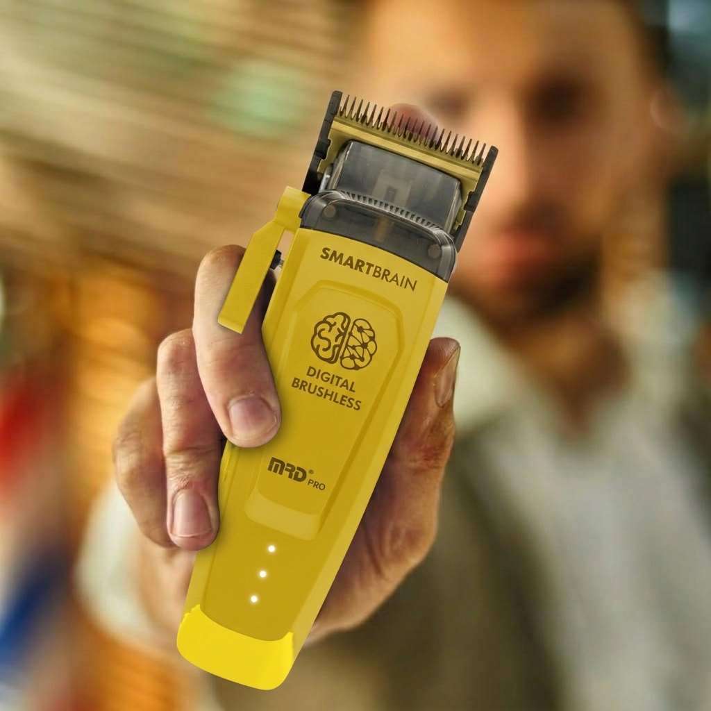 MRD Pro Smart Brain HC 90-4-GOLD Hårtrimmer med Borstlös Motor