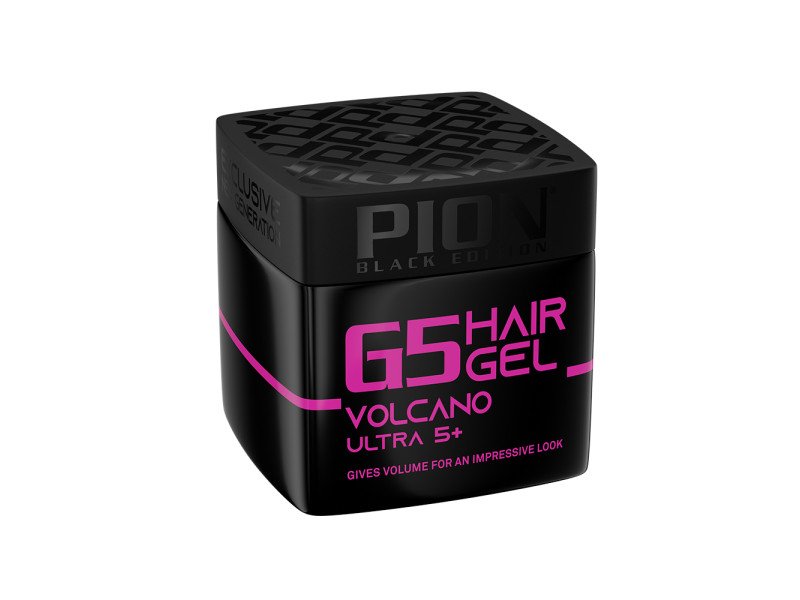 Pion Black Edition Hair Gel Volcano Ultra 5+ G5 - 320ml