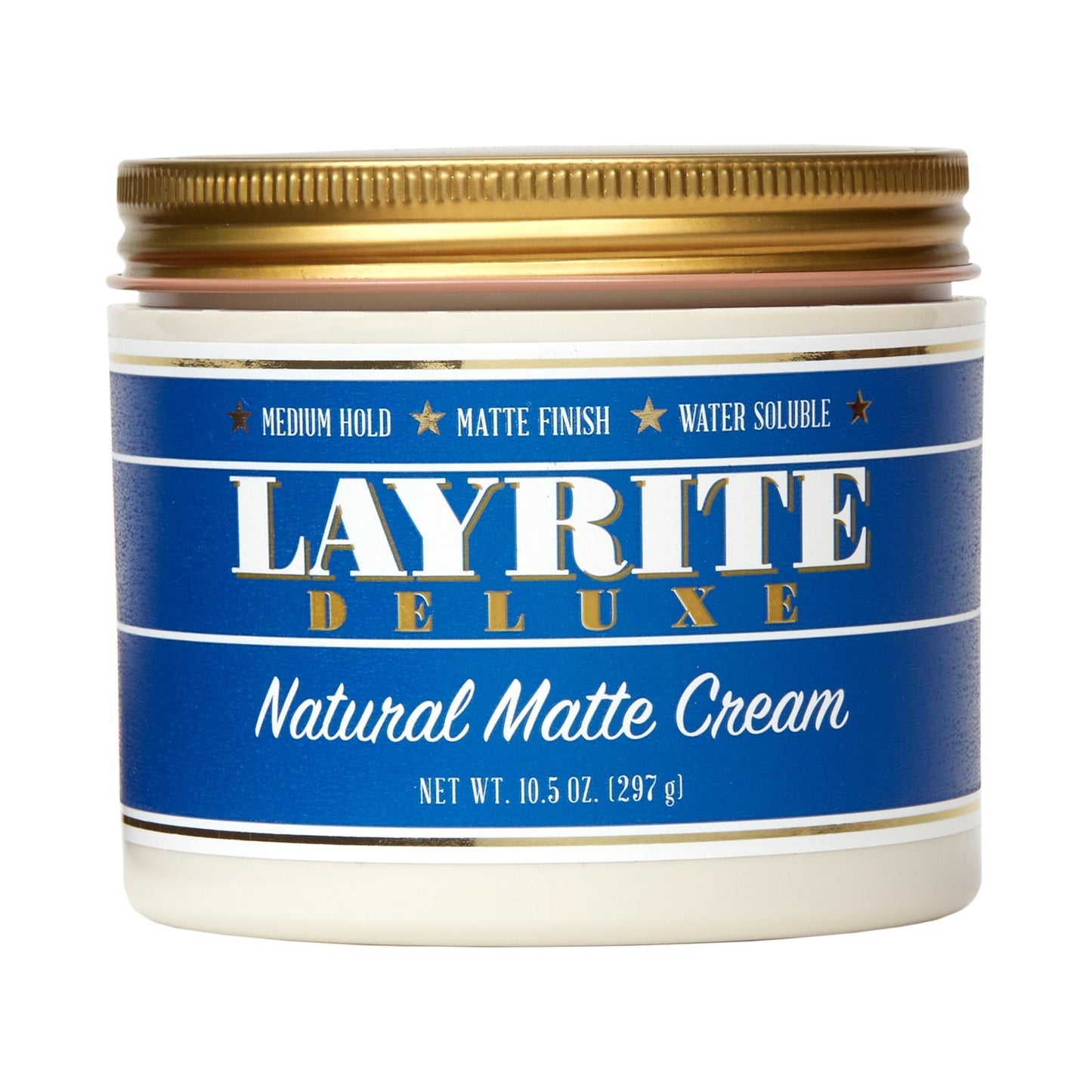 Layrite Natural Matte Cream: Flexible Hold, Lightweight, Matte Finish, Reworkable Styling