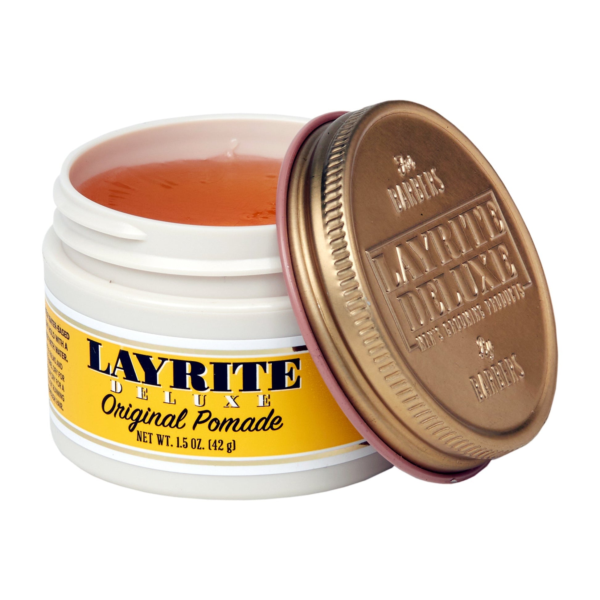 Layrite Original Water-Based Pomade: Medium Hold, Natural Finish, Easy Wash Out