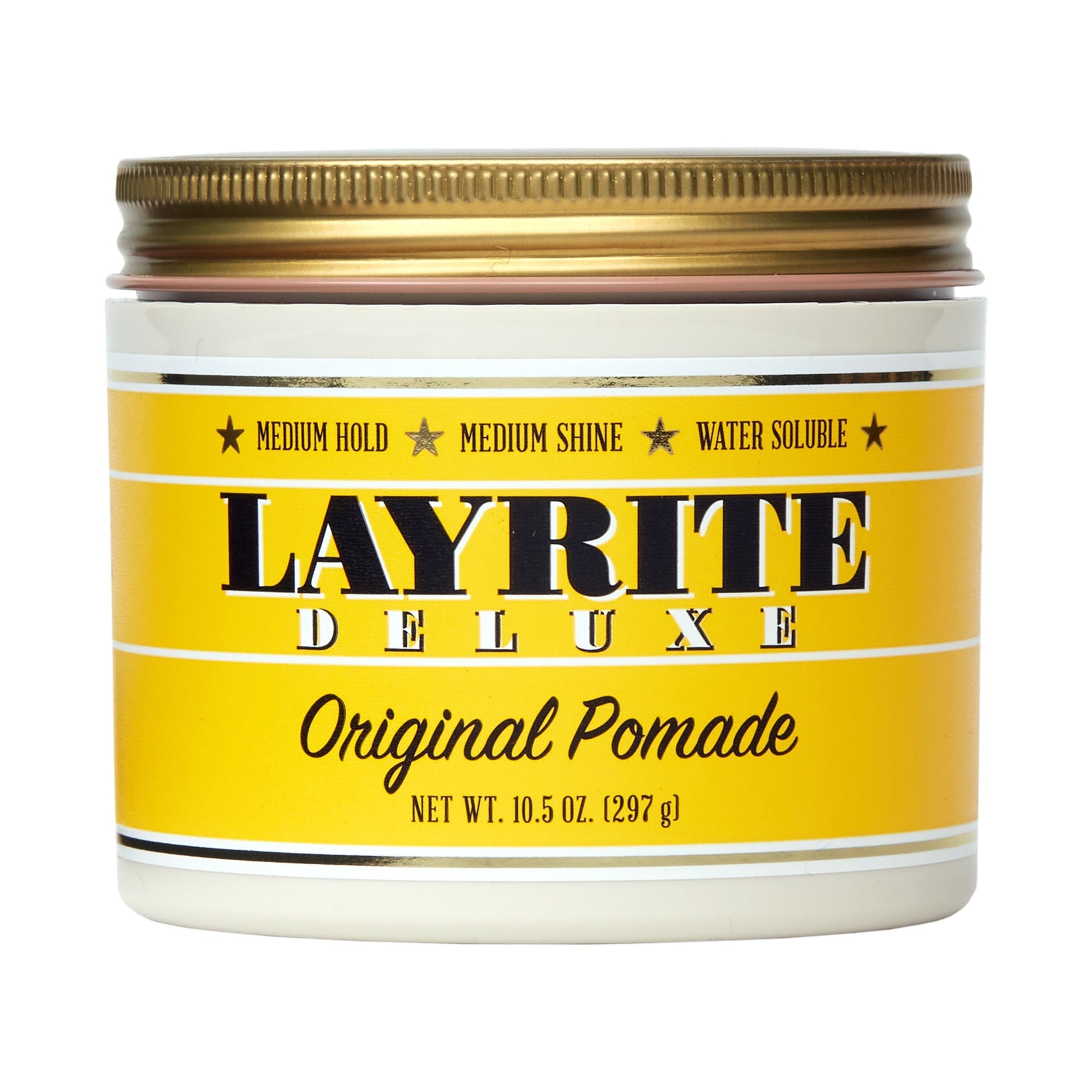 Layrite Original Water-Based Pomade: Medium Hold, Natural Finish, Easy Wash Out