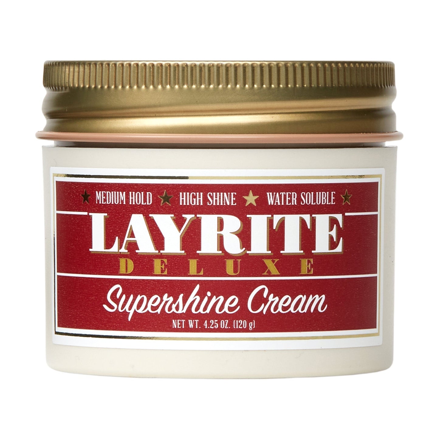 Layrite Supershine Cream: Ultimate High Shine Hair Styling, Flexible All-Day Hold