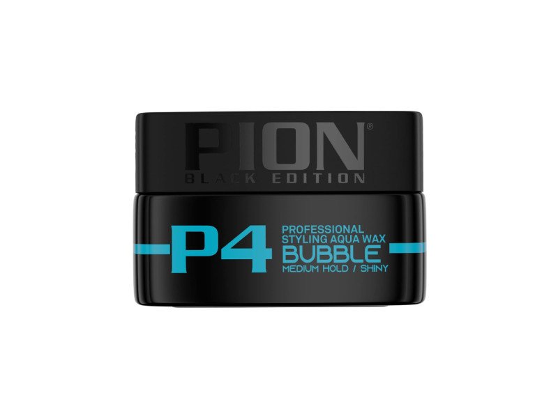 Pion Hair Styling Aqua Wax P4 Bubble Medium Hold Shiny - 175ml