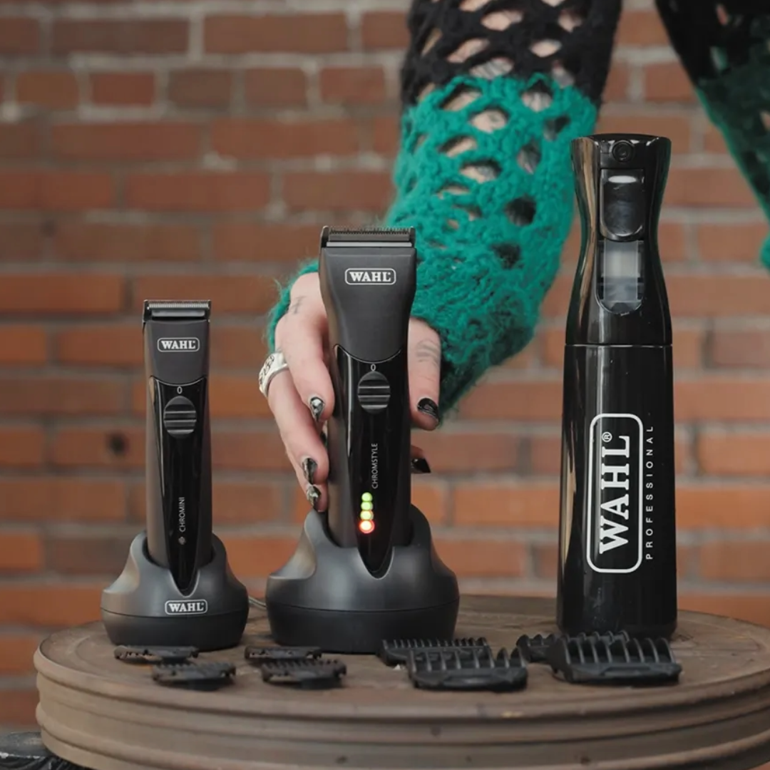 Wahl Chromstyle Cordless Hair Clipper Black Professional Precision Trimmer German Blade