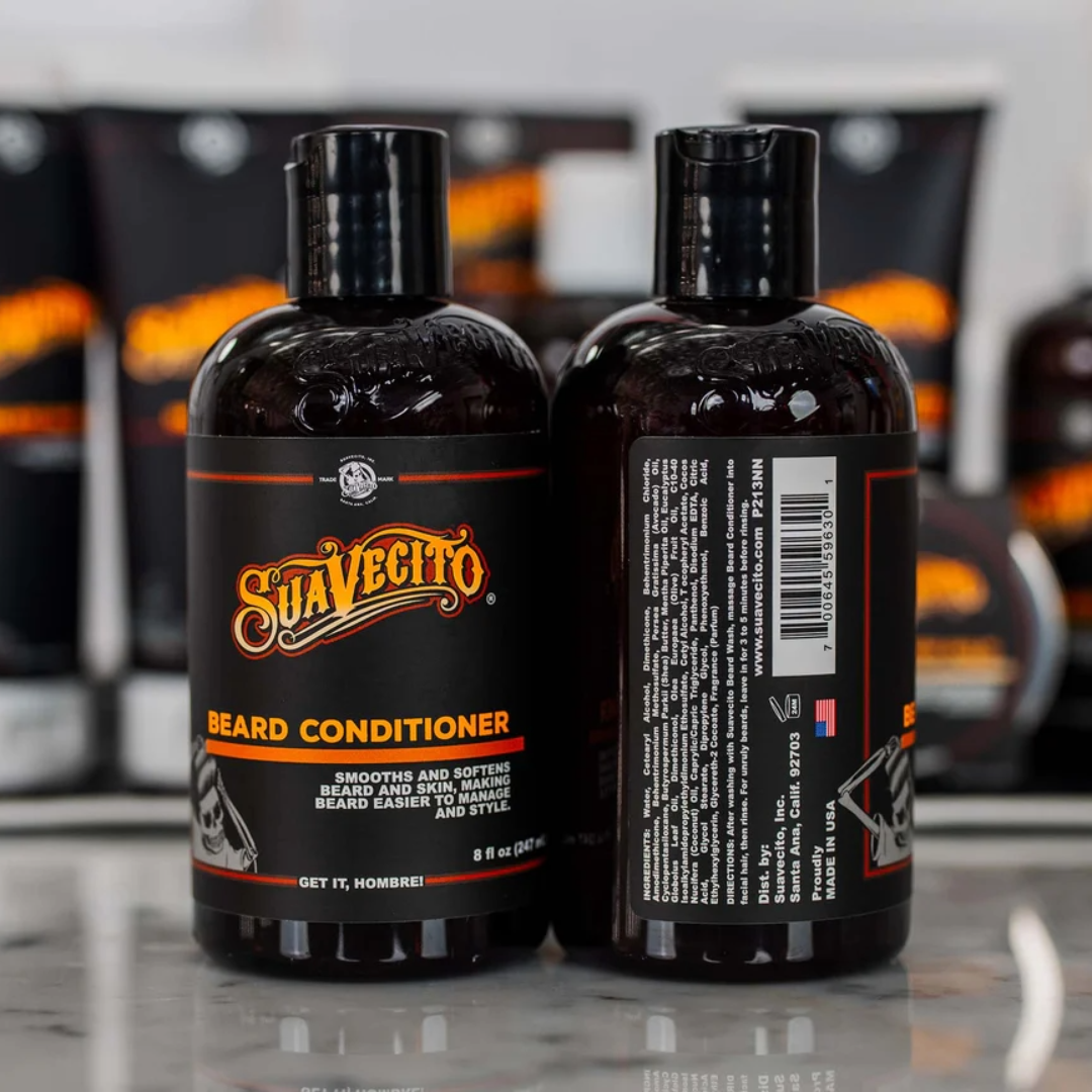 Suavecito Nourishing Beard Conditioner for Softening, Styling, and Itch Relief