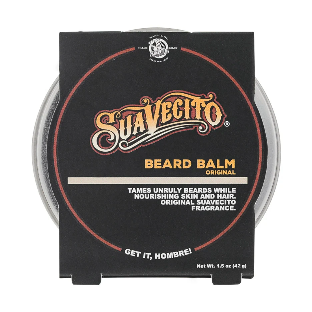 Suavecito Original Beard Balm: Nourishing Conditioning Styling for Men's Facial Hair