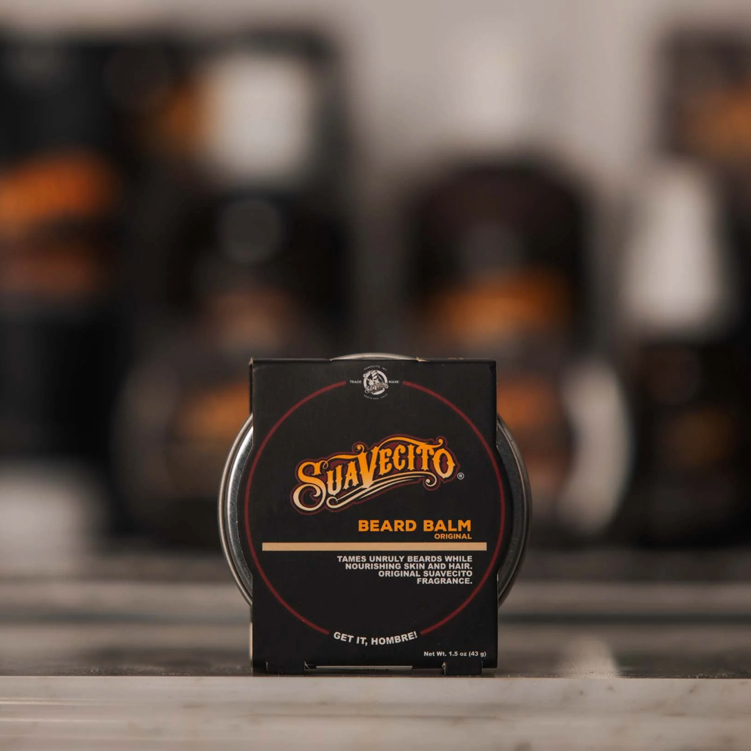 Suavecito Original Beard Balm: Nourishing Conditioning Styling for Men's Facial Hair