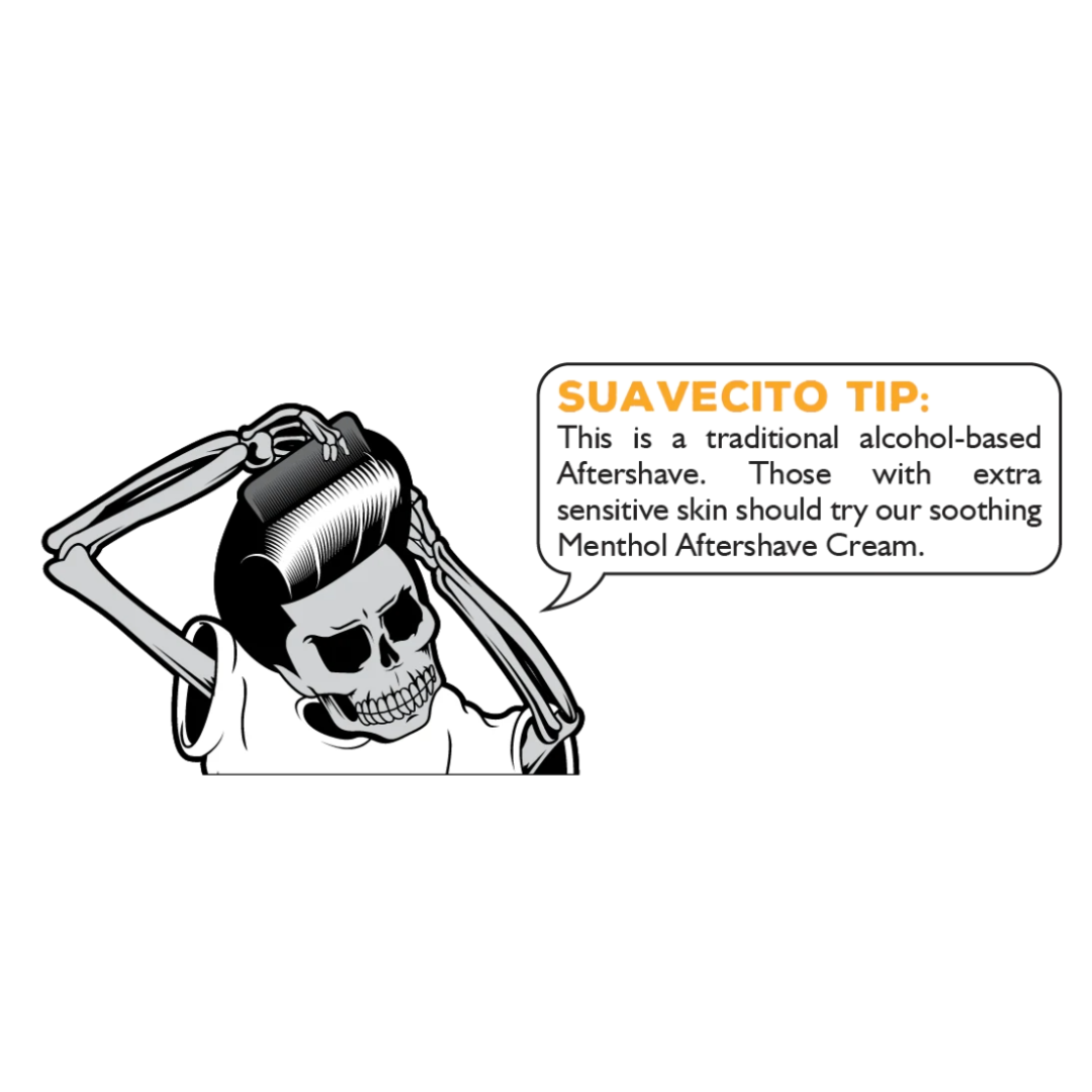 Suavecito Whiskey Bar Aftershave: Soothing, Hydrating, Masculine Scent, 3.4 Fl Oz