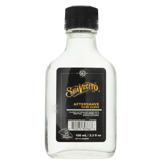 Suavecito Dark Clove Aftershave: Soothing, Hydrating, Refreshing Post-Shave Balm 3.4 fl oz