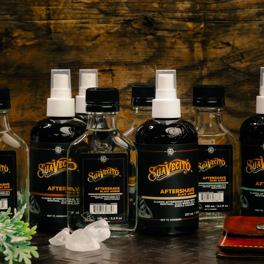 Suavecito Whiskey Bar Aftershave for Men - Soothing, Hydrating, Refreshing Lotion