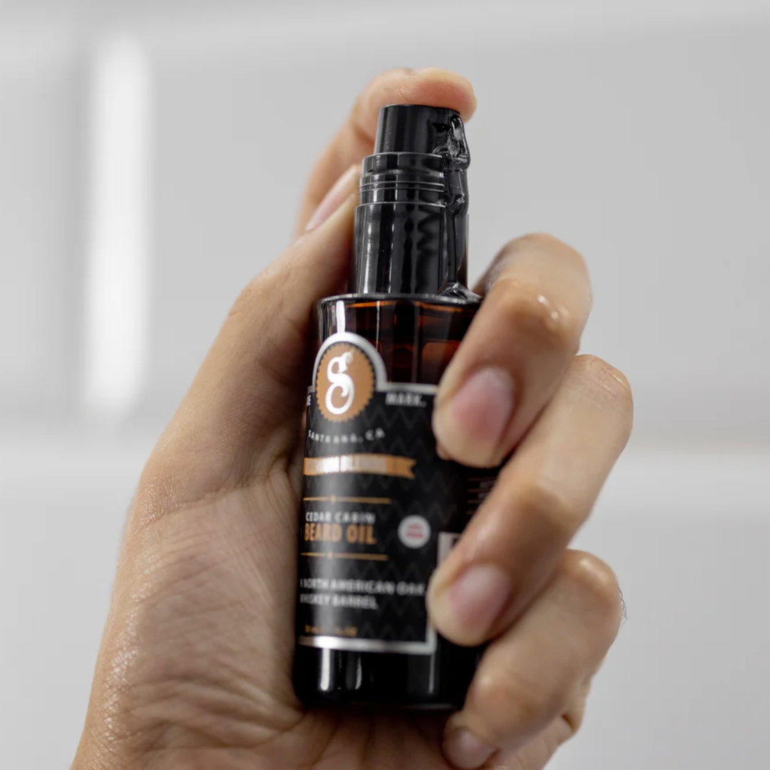 Suavecito Premium Blends Cedar Cabin Beard Oil: Softens, Nourishes, Styles Facial Hair