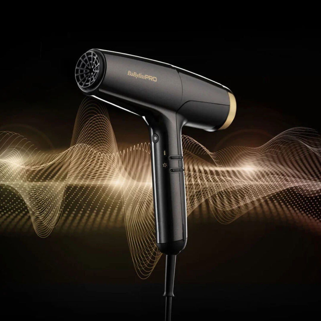 BaBylissPRO FALCO Advanced Digital Hair Dryer, Powerful Quiet Ionic Professional Styling Tool