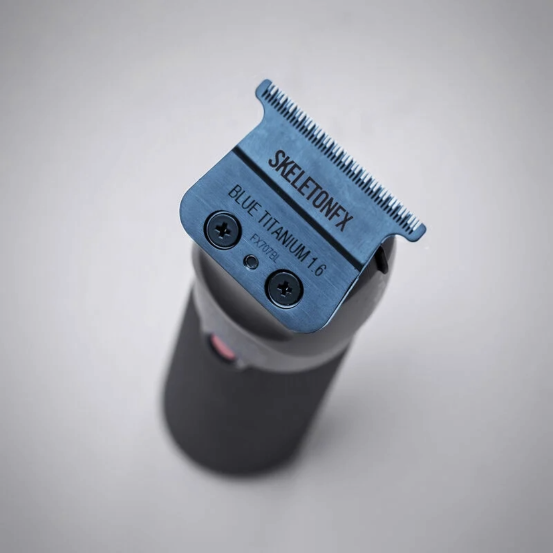 BaBylissPRO FXONE All-Metal Black Skeleton Trimmer: Professional Cordless Precision Hair Clipper