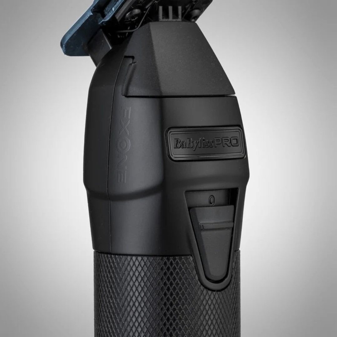 BaBylissPRO FXONE All-Metal Black Skeleton Trimmer: Professional Cordless Precision Hair Clipper