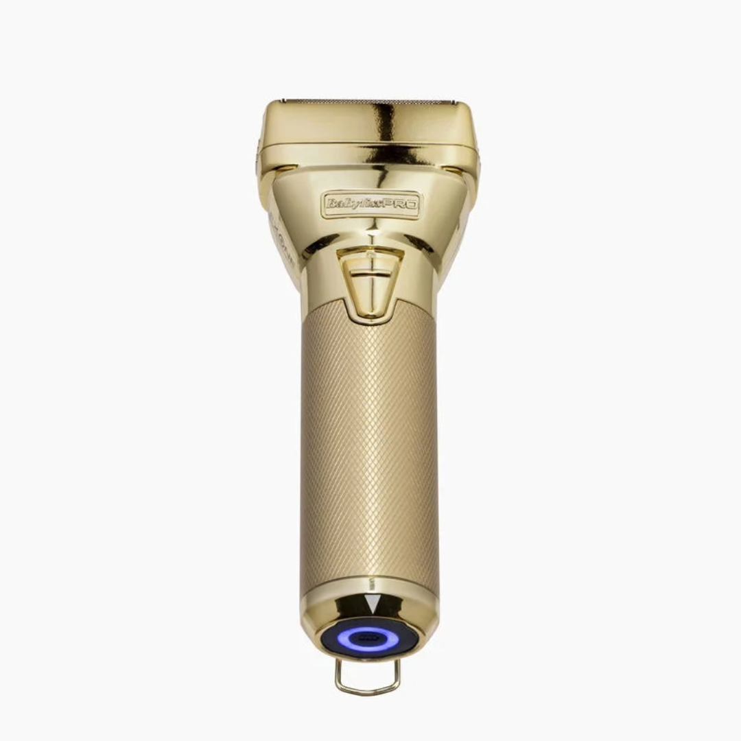 Babyliss Pro FXONE All-Metal Gold Foil Shaver: Ultimate Precision Barber Tool