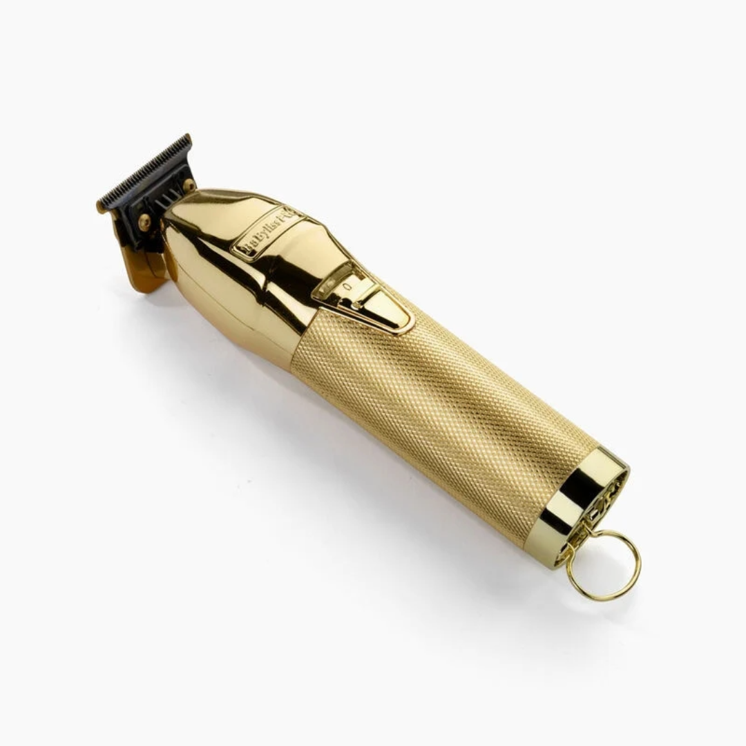BaBylissPRO Gold FX Skeleton Trimmer: Precision Detailing, Ferrari Motor, Long-Life T-Blade