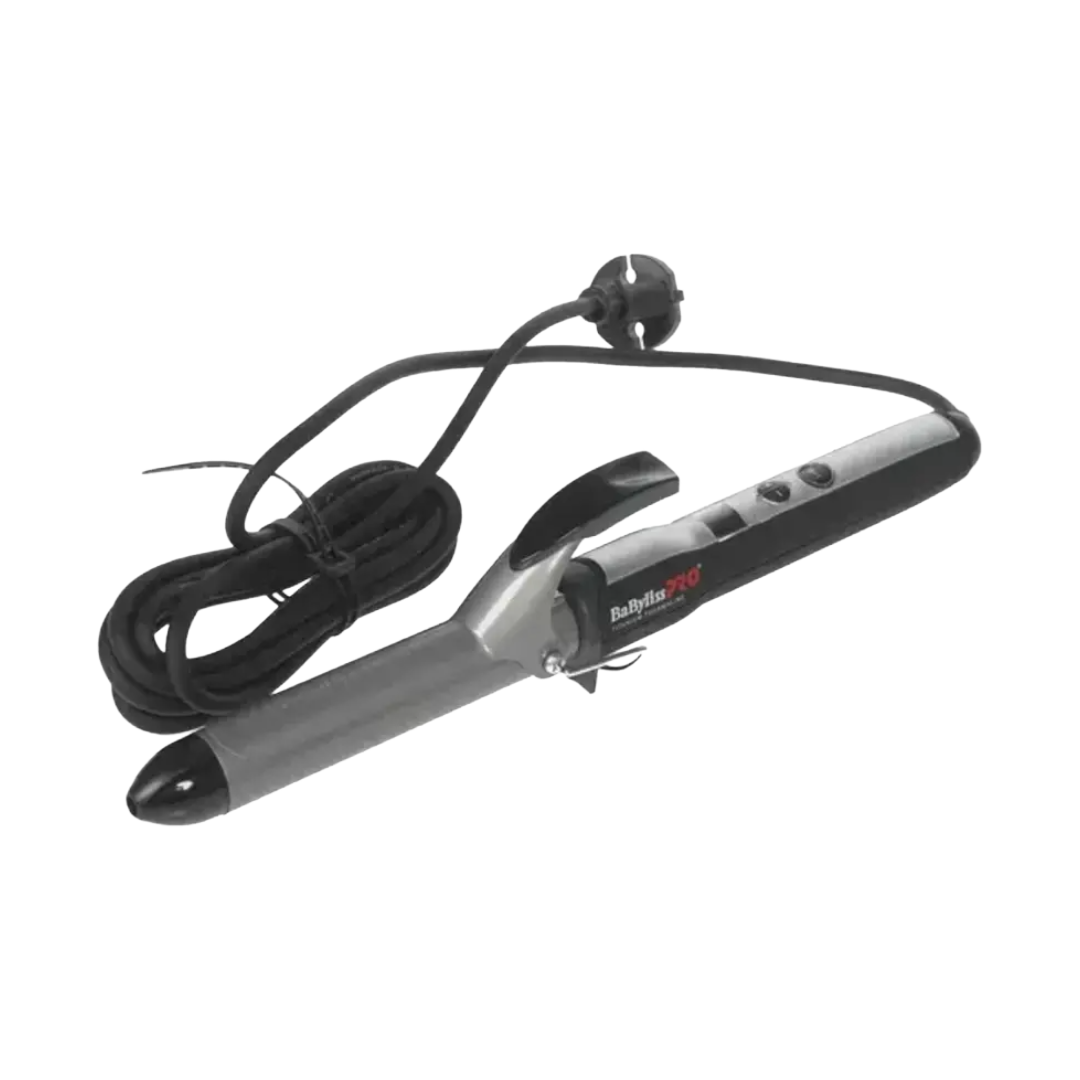 BaBylissPRO 25mm Titanium-Tourmaline Curl Definer Professional Curling Iron for Defined Curls