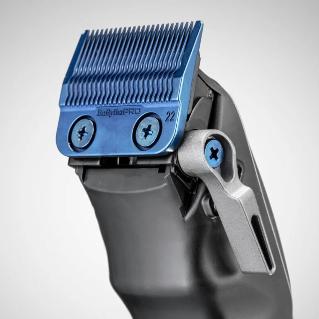 BaBylissPRO FXONE Lo-Pro Grey Clipper: Precision Fade, Removable Battery, Professional Performance