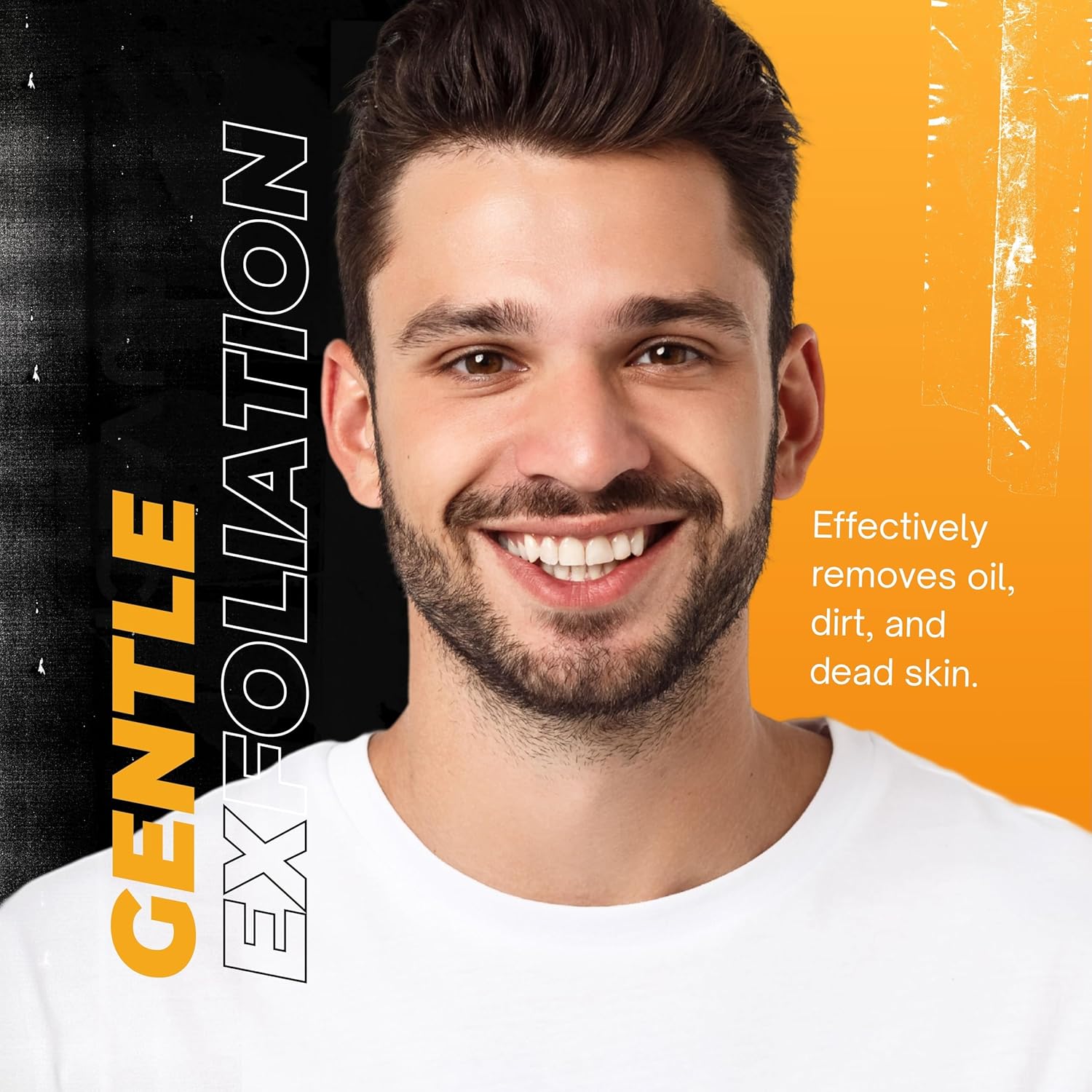 Nish Man Apricot Sea Scrub: Revitalize, Hydrate, Smooth Skin (300ml)